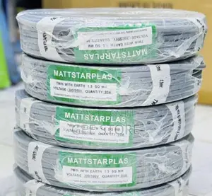 Mattstarplas 1.5mm Twin With Earth
