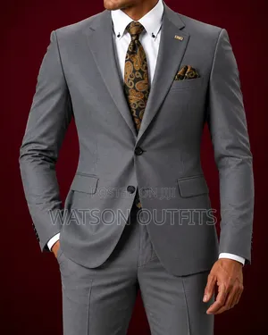 Men's Premium Two-Piece Suits in Double Buttons Coat