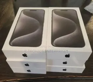 New Apple iPhone 15 Pro 256 GB Black