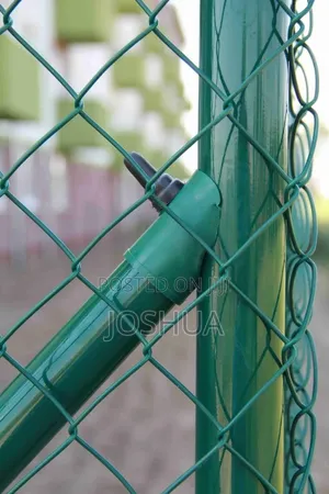 Fence Kisasa Nasi Chain Link Fence Wire PVC Na Galvanized