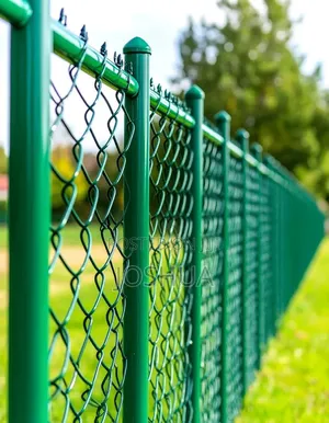 Fence Kisasa Nasi Chain Link Fence Wire PVC Na Galvanized