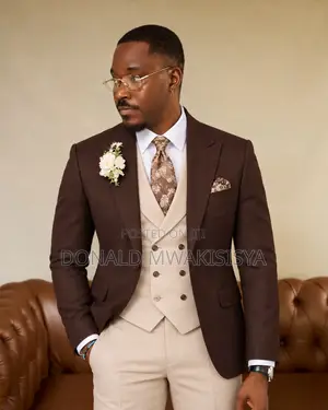 Luxury 3-Piece Suit - Groom & Bestman Collection