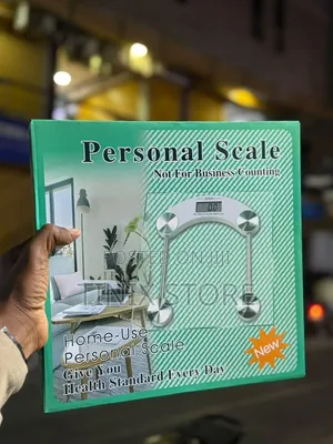 Transparent Glass Personal Scale