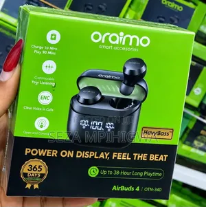 ​Original Oraimo AirBuds 4 (OTN-340) Wireless Earbuds - Brand New