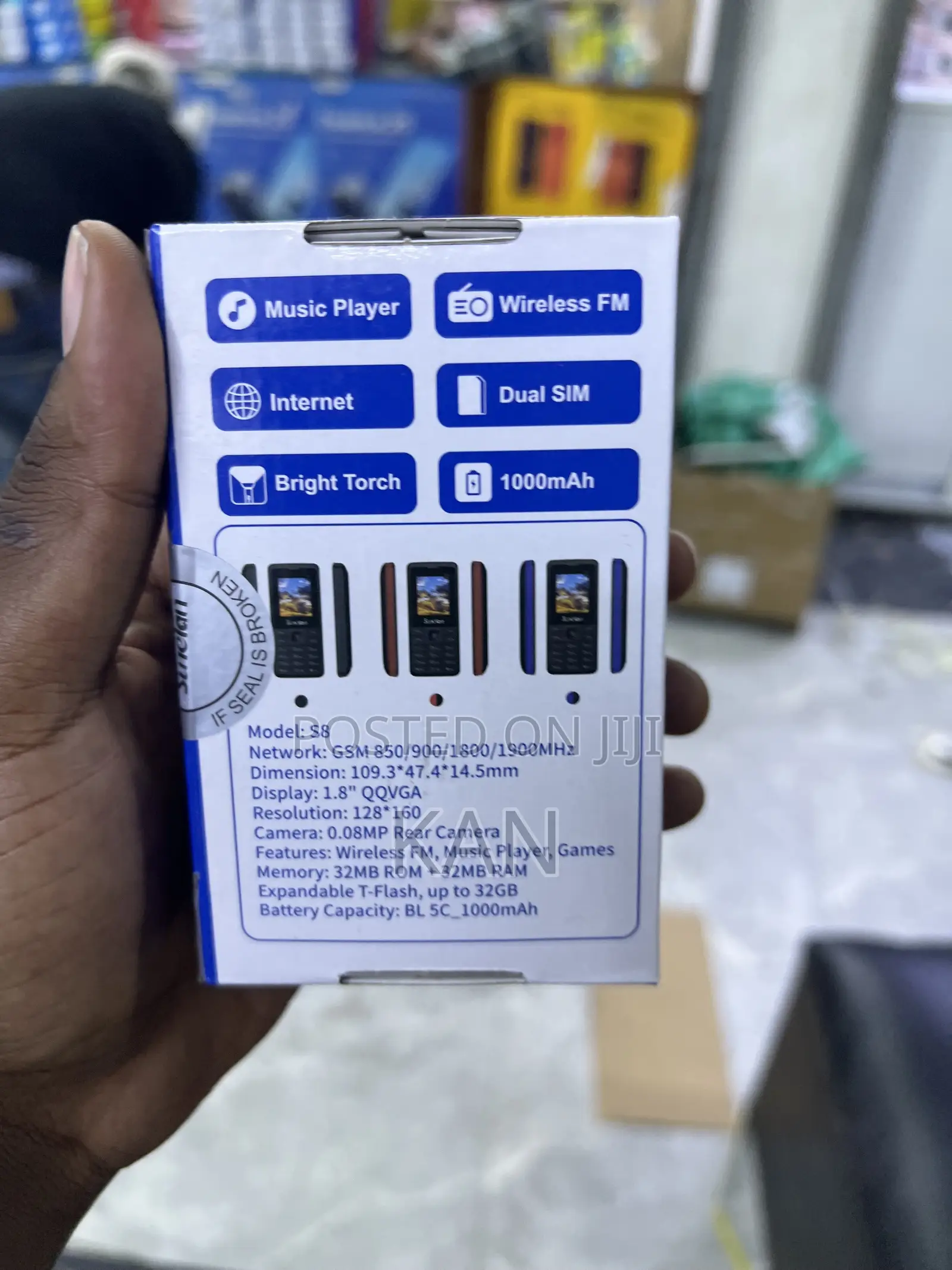 New Mobile Phone Black