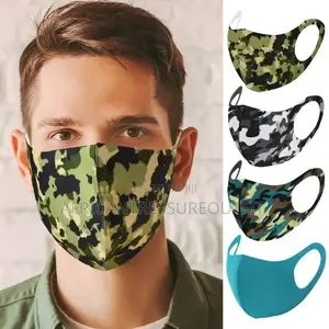 Face Mask 3d-Style With Camouflage Pattern | Buy Now