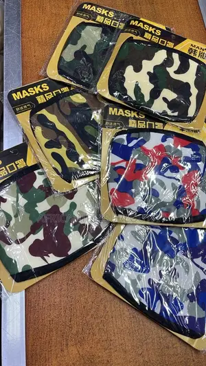 Face Mask 3d-Style With Camouflage Pattern | Buy Now