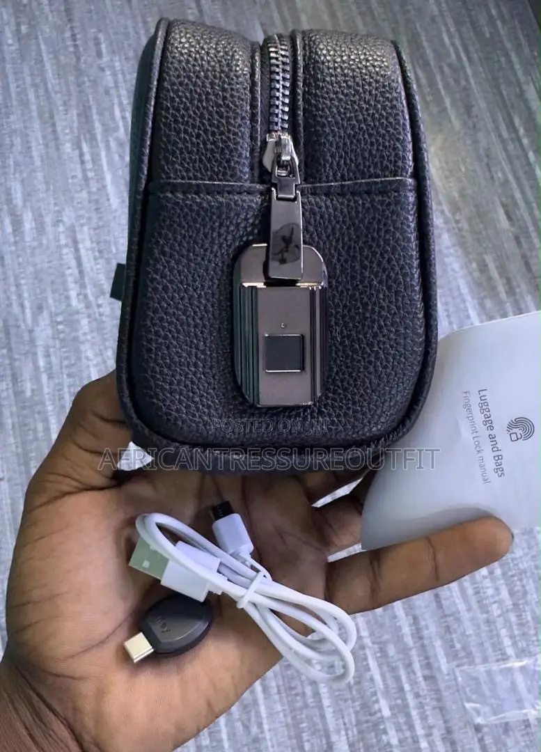 Master Genuine Leather BAG Biometrics Fingerprint Lock | Buy Now