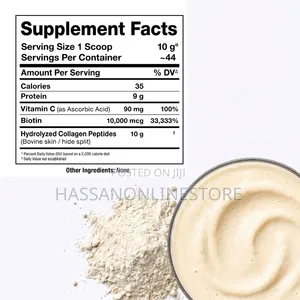 Allmax Collagen Peptides Powder + Vitamins 440g - Unflavored