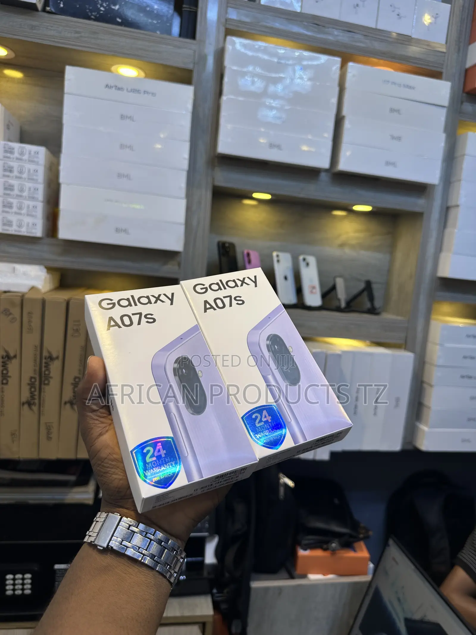 New Samsung Galaxy A07s 64 GB Black