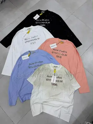 Acne Studios Relaxed -Fit Long Sleeved 1996 Logo Tshirt Available