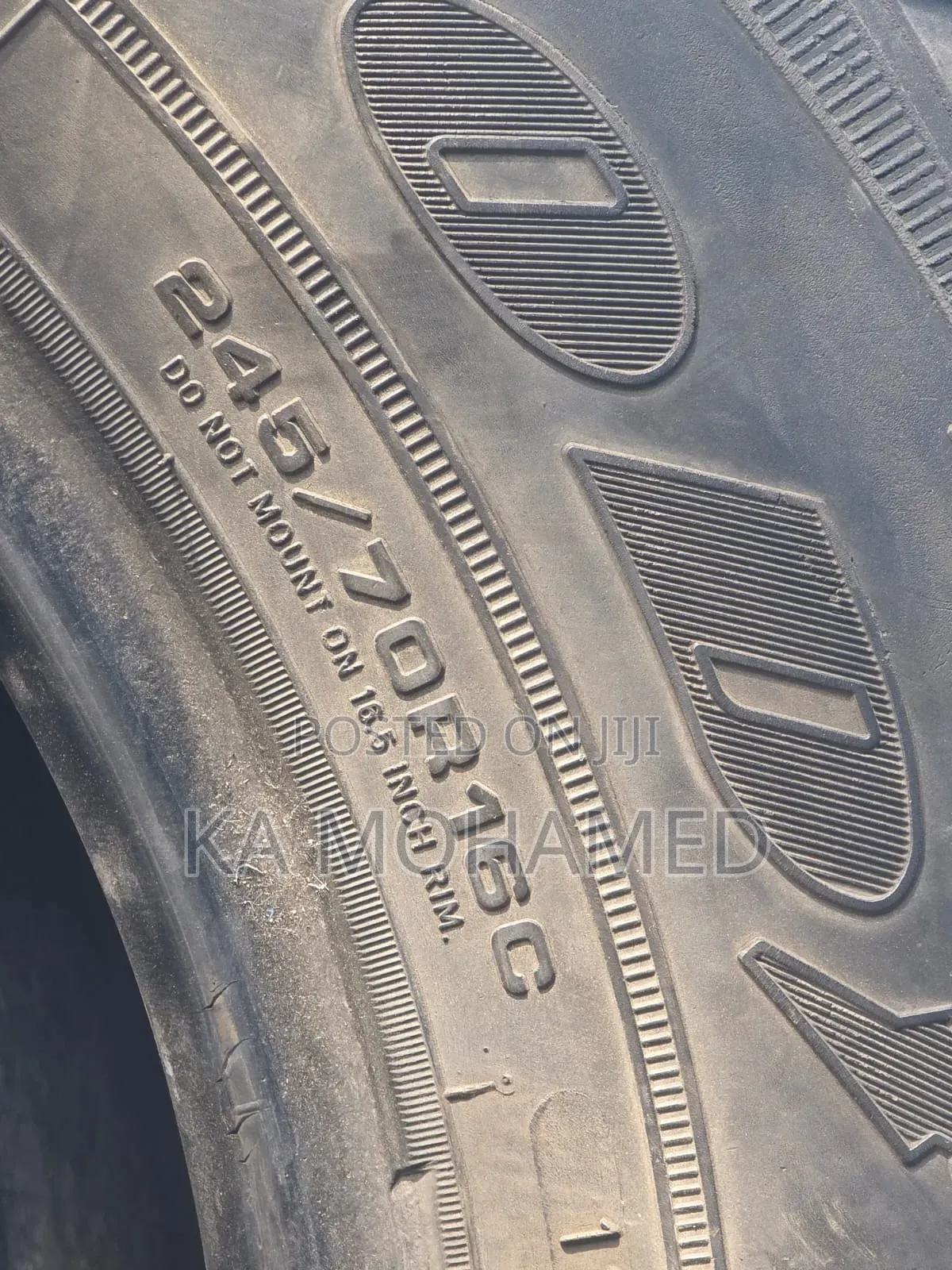 Selling My Goodyear Tyres Size 245/70r16c