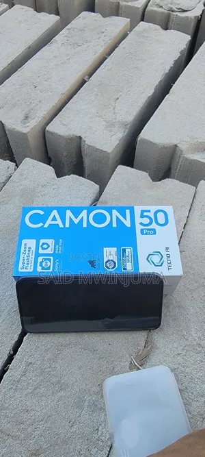 New Tecno Camon 50 Pro 256 GB Black