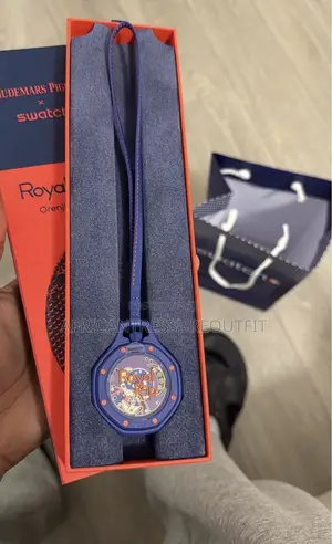 Swatch Ap Modern Octagonal Sport Rubber Strap Watch | Buy Now