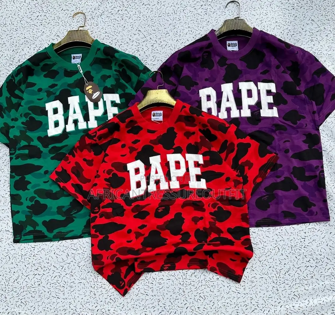 Bape Tshirts Collection Quality | Buy Now
