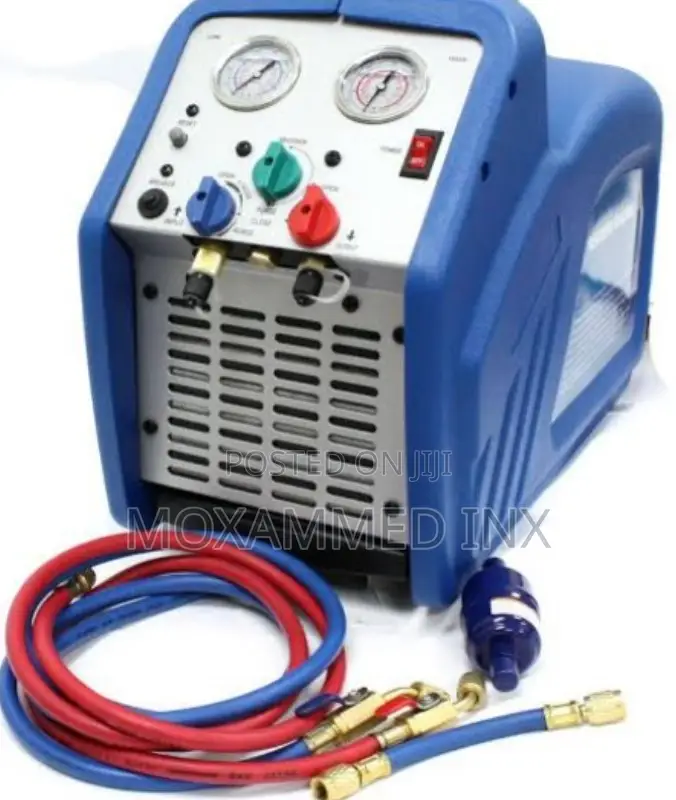 Portable HVAC Refrigerant Recovery Machine