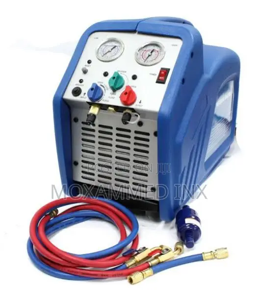 Portable HVAC Refrigerant Recovery Machine