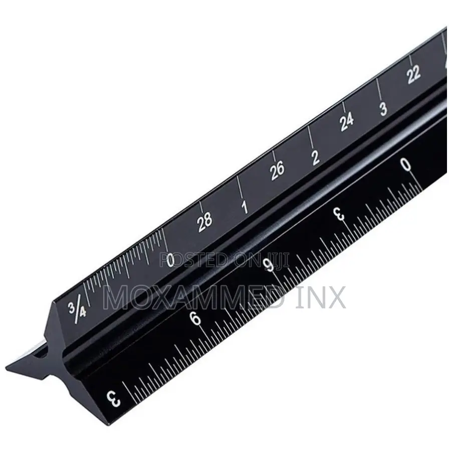 Triangular Scale Ruler