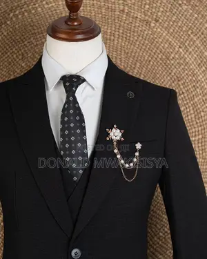 Navy Blue 3-Piece Suit - Joselino Brand