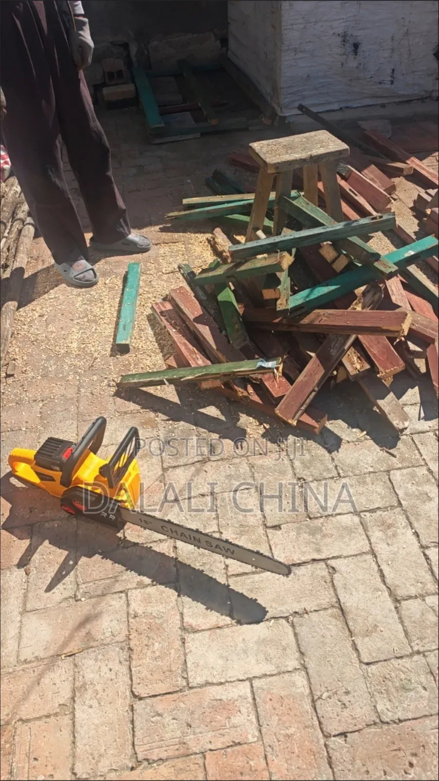 High Power Lithium Battery Chainsaw