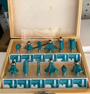 Total 12-Piece Router Bit Set