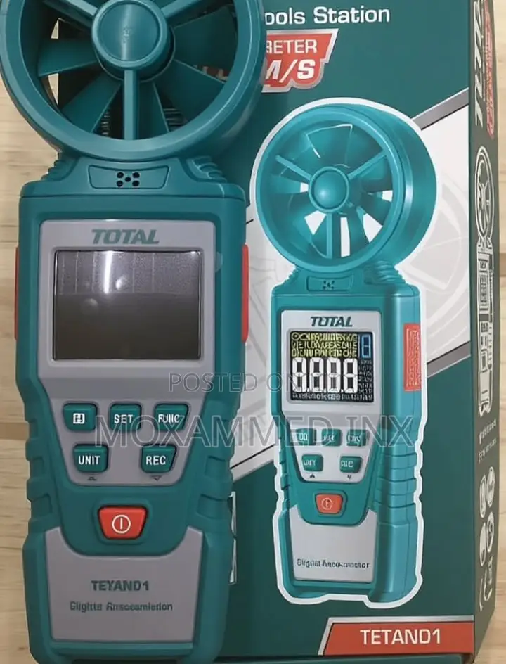 Total Digital Anemometer TETAN01Air Speed Range: 0.80 – 40.00 M/S