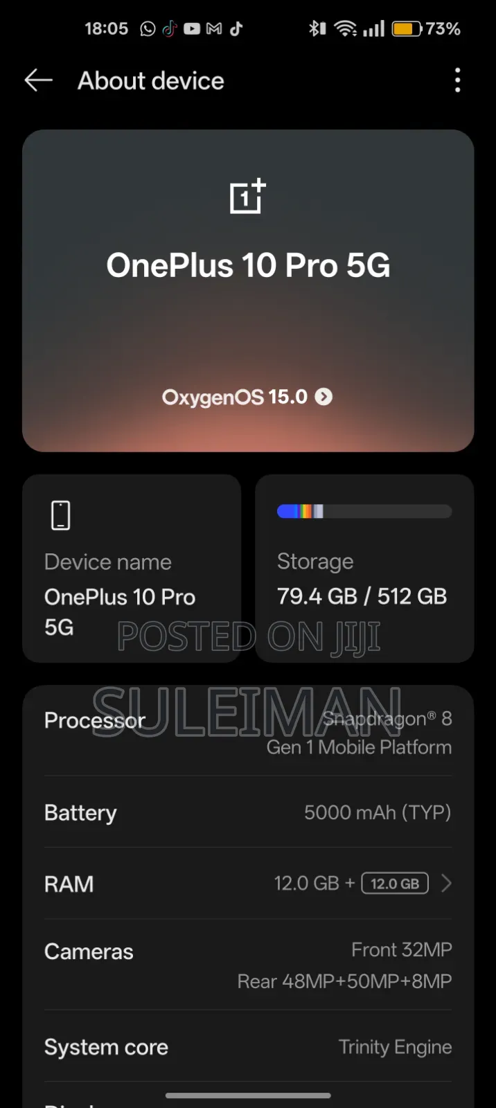 OnePlus 10 Pro 512 GB White