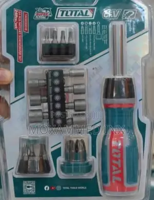 Total 24 PCS Ratchet Screwdriver Set (Model: TACSD30246)
