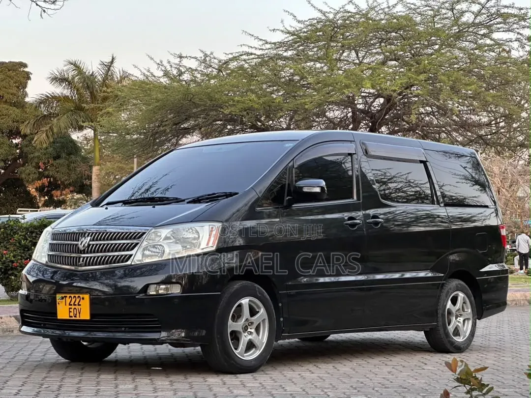 Toyota Alphard 2007 Black