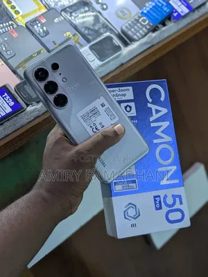 New Tecno Camon 50 Pro 256 GB Silver
