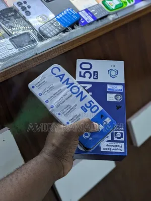 New Tecno Camon 50 Pro 256 GB Silver