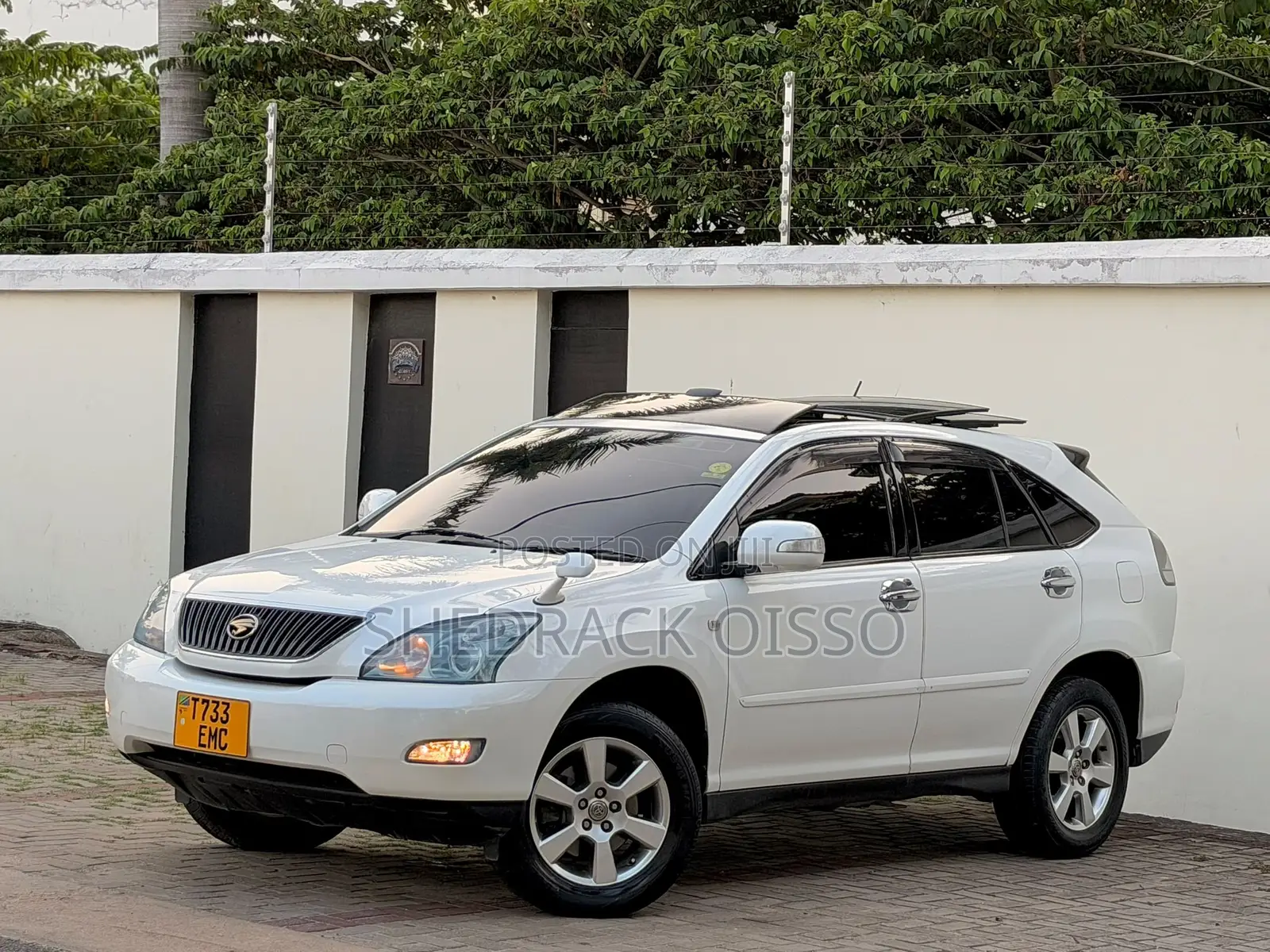 Toyota Harrier 2009 White