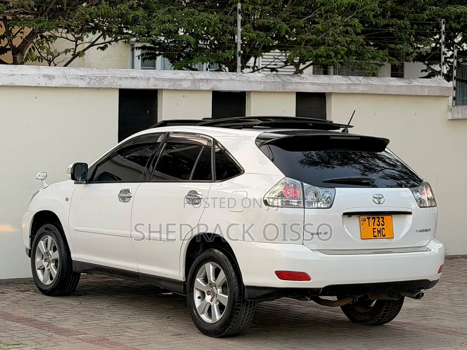 Toyota Harrier 2009 White