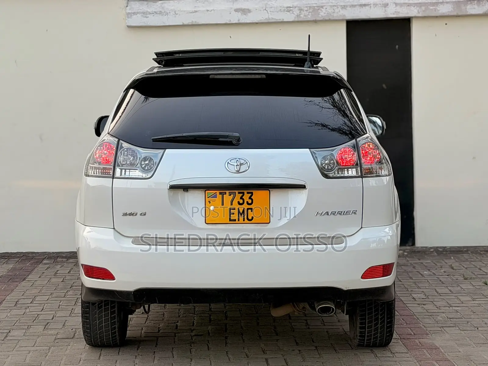 Toyota Harrier 2009 White