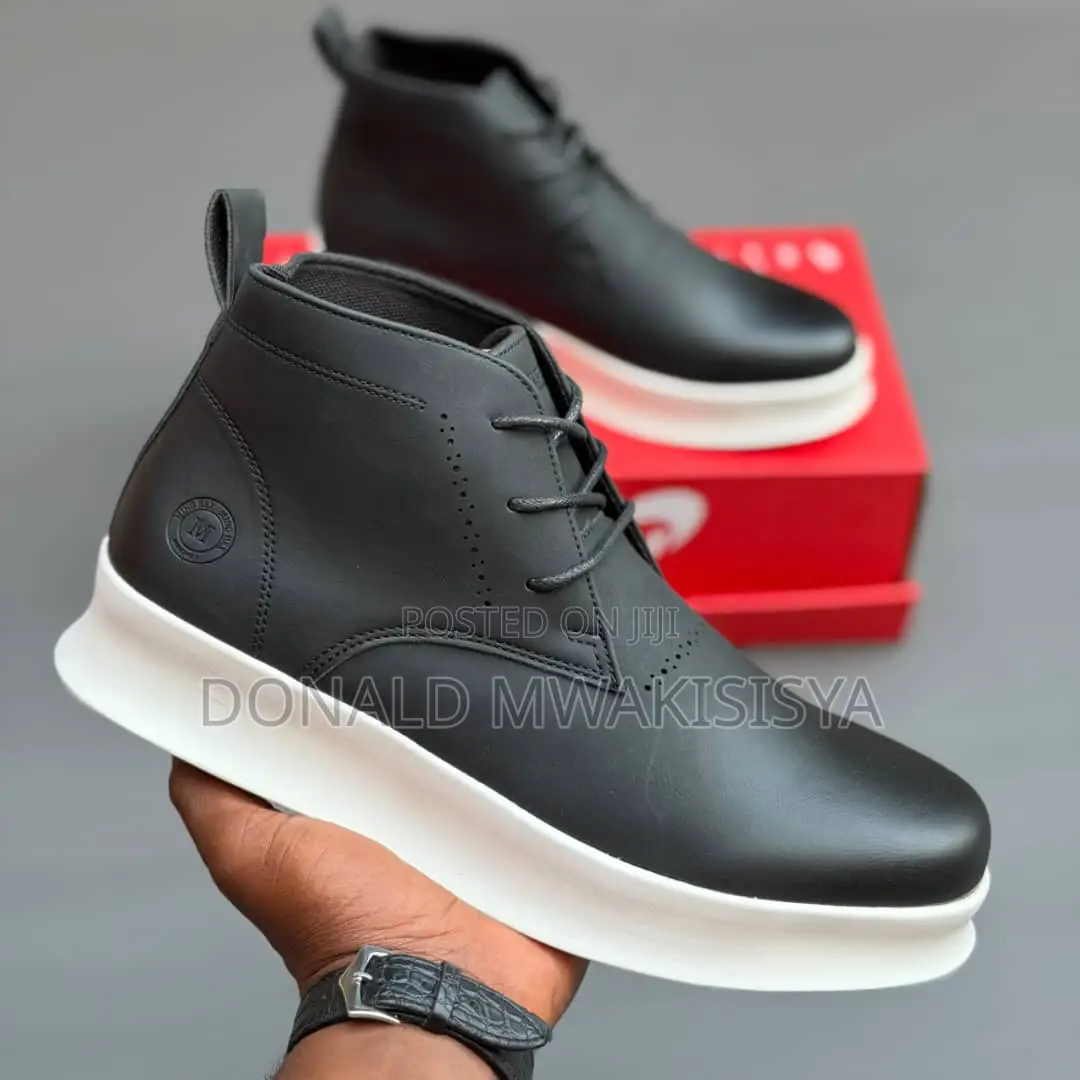 Luxury Chukka Boots - White Sole Edition