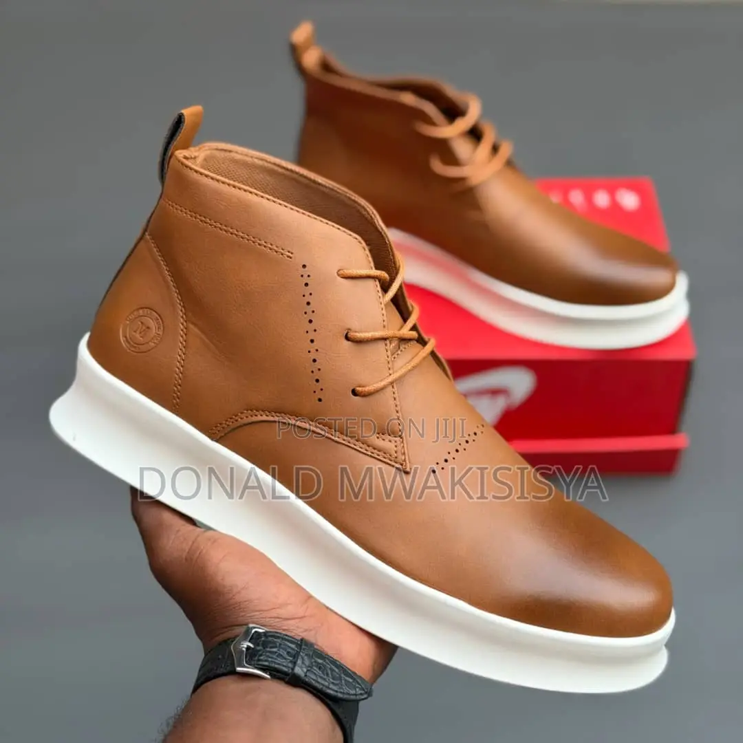 Luxury Chukka Boots - White Sole Edition