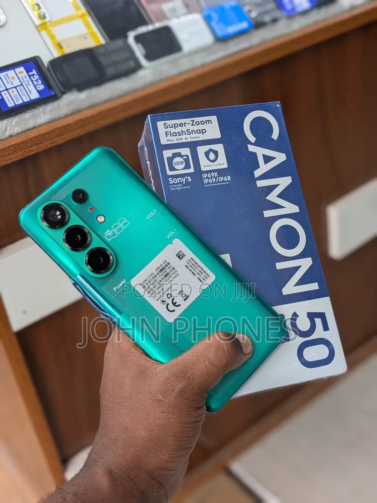 New Tecno Camon 50 Pro 256 GB Black