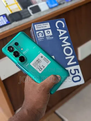 New Tecno Camon 50 Pro 256 GB Black