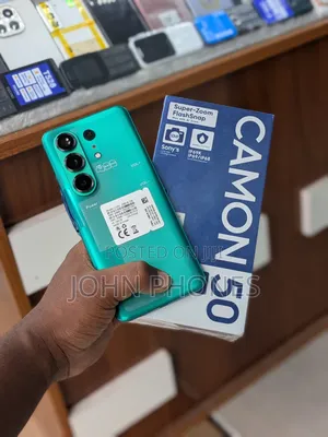 New Tecno Camon 50 Pro 256 GB Black