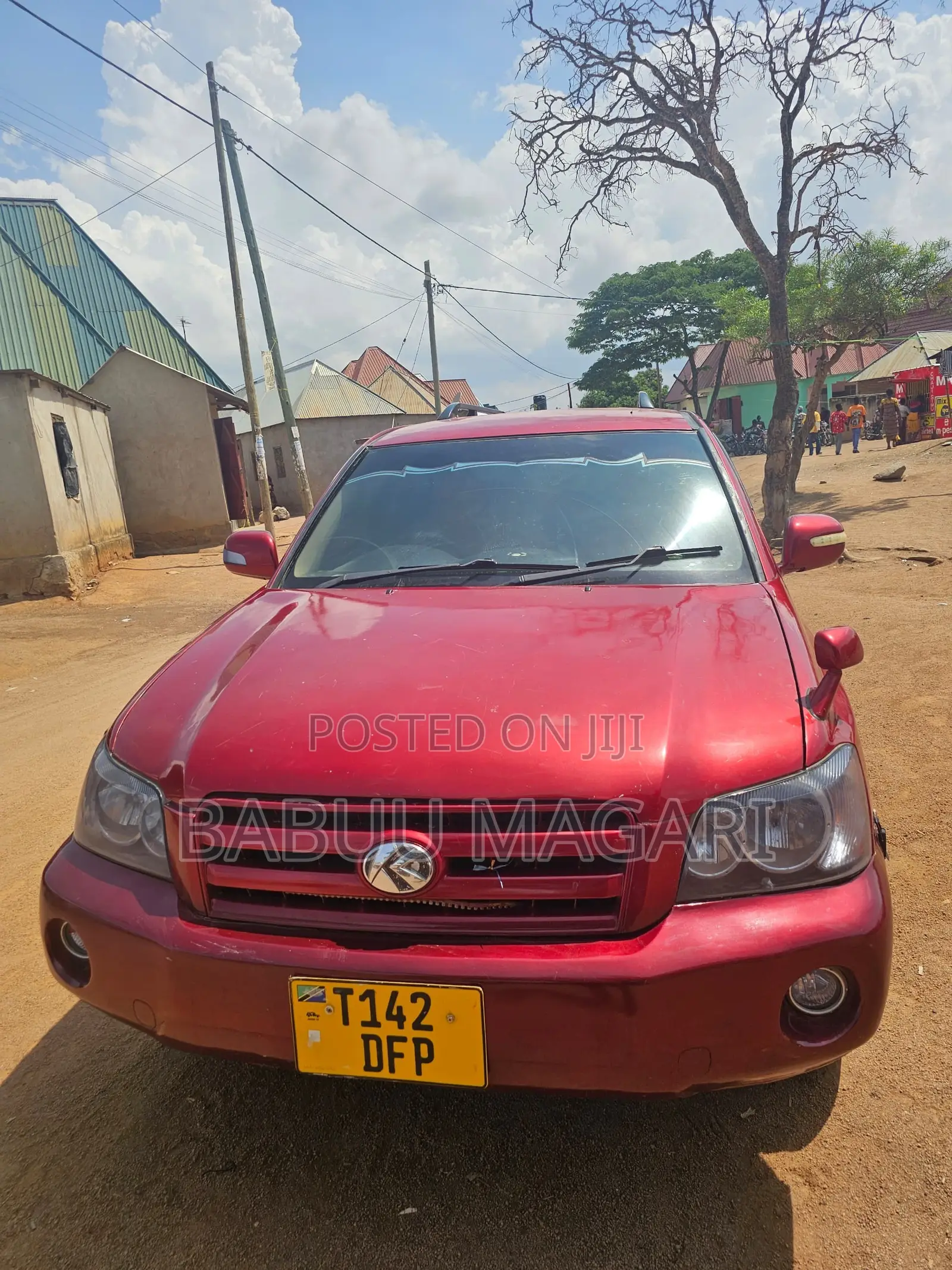Toyota Kluger 2005 Maroon