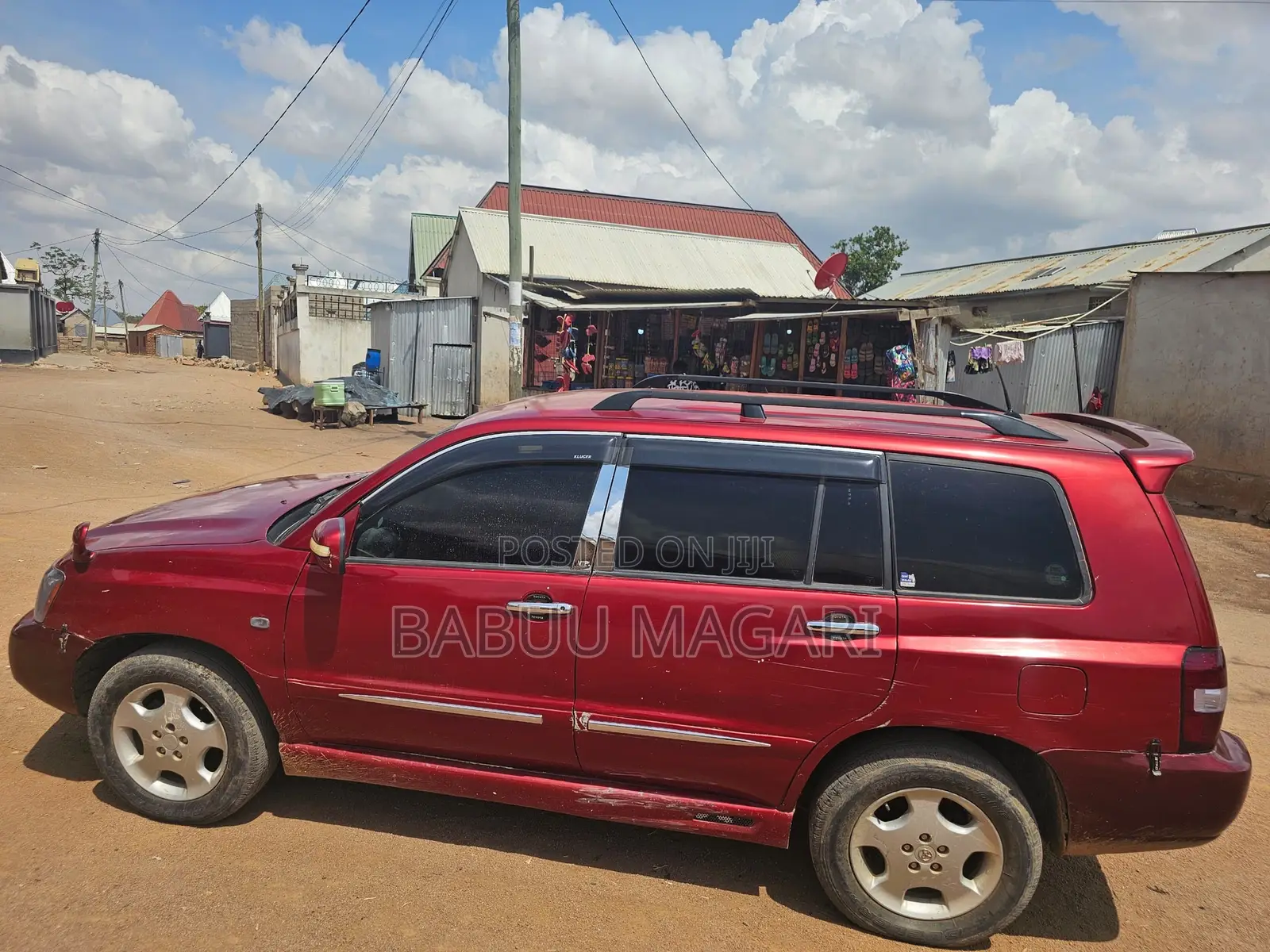 Toyota Kluger 2005 Maroon