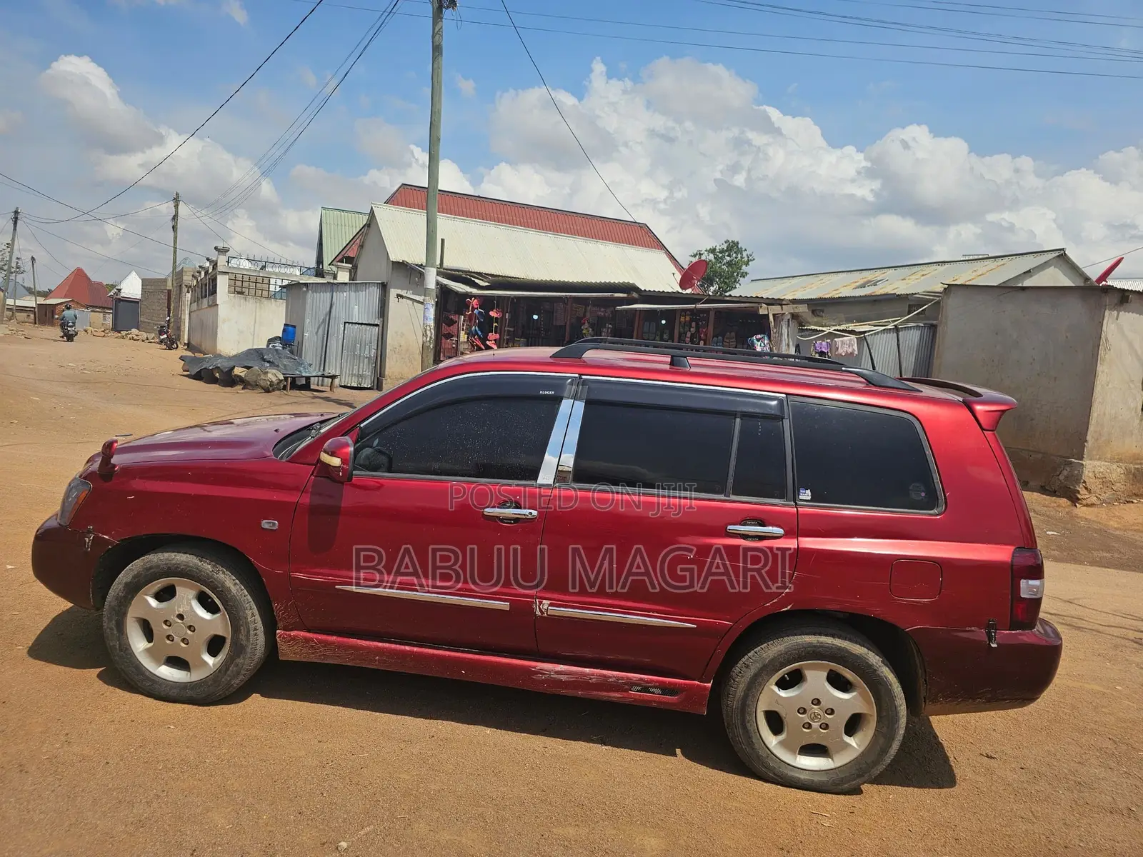 Toyota Kluger 2005 Maroon