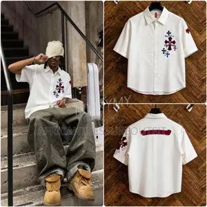 Chrome Heart Style Short Sleeve Polo Shirt Available | Buy Now