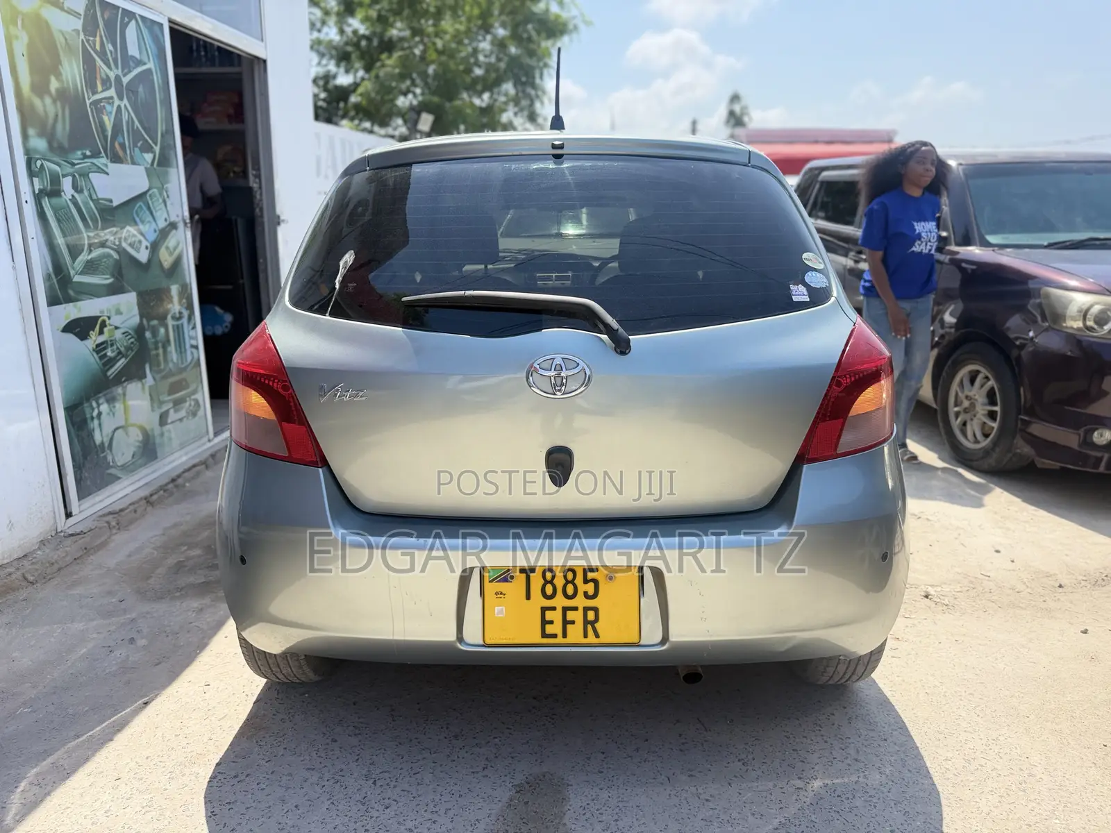 Toyota Vitz 2007 Gray