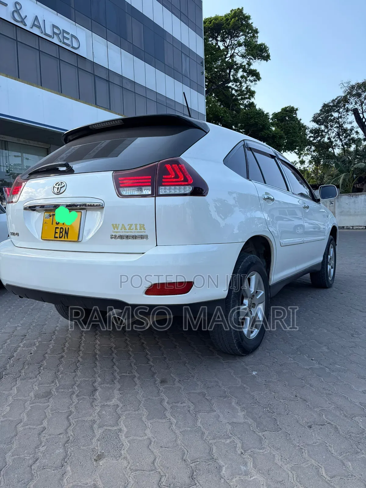 Toyota Harrier 2007 White