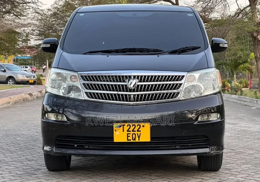 Toyota Alphard 2007 Black