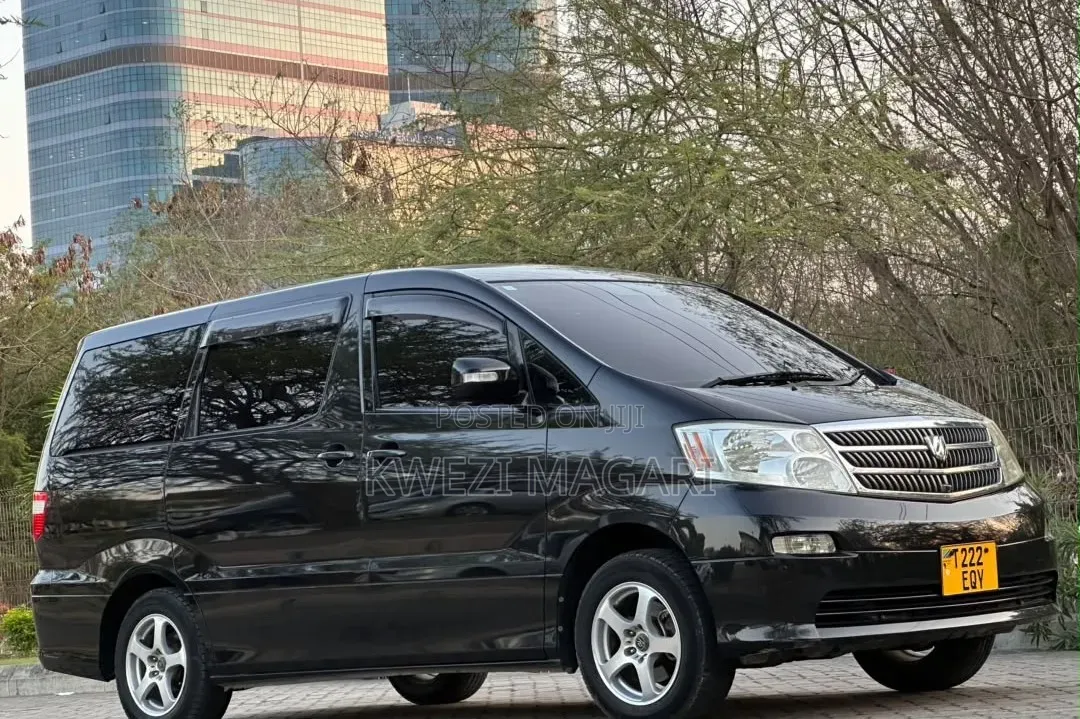 Toyota Alphard 2007 Black