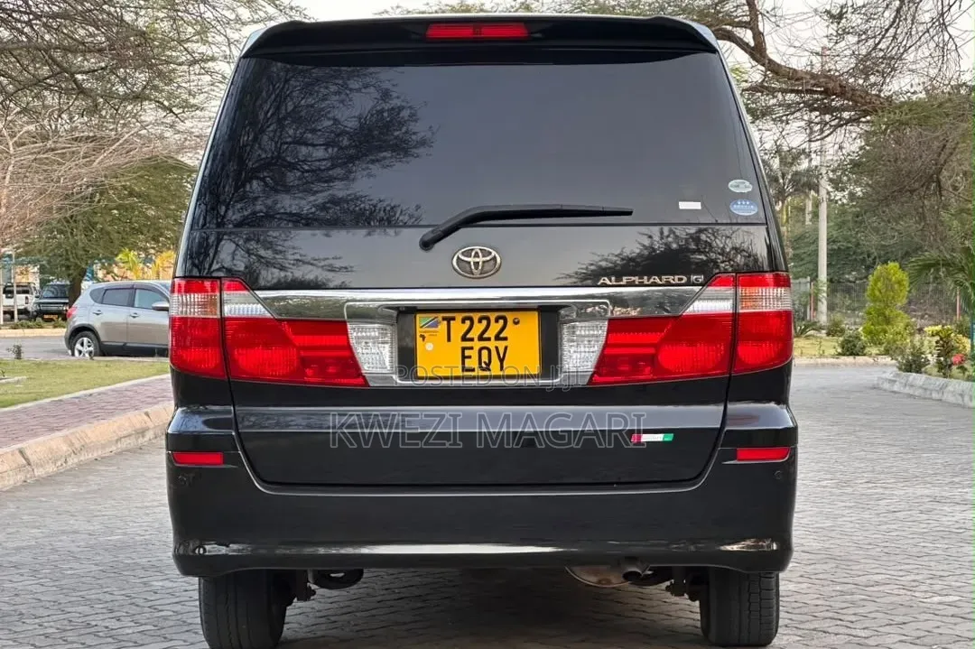 Toyota Alphard 2007 Black
