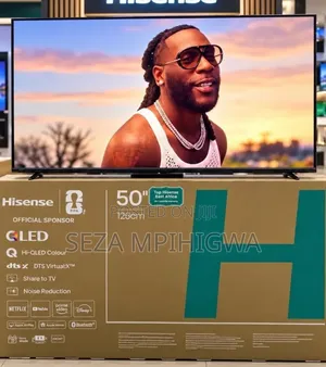 Hisense 50" QLED 4K Smart TV (Official Sponsor / Warranty)