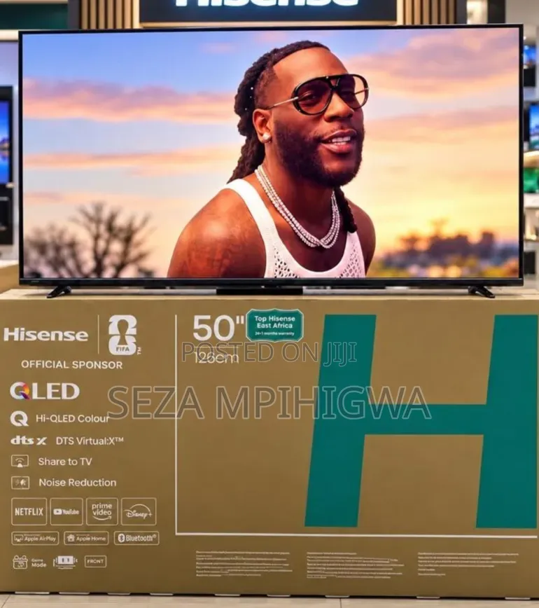 Hisense 50" QLED 4K Smart TV (Official Sponsor / Warranty)
